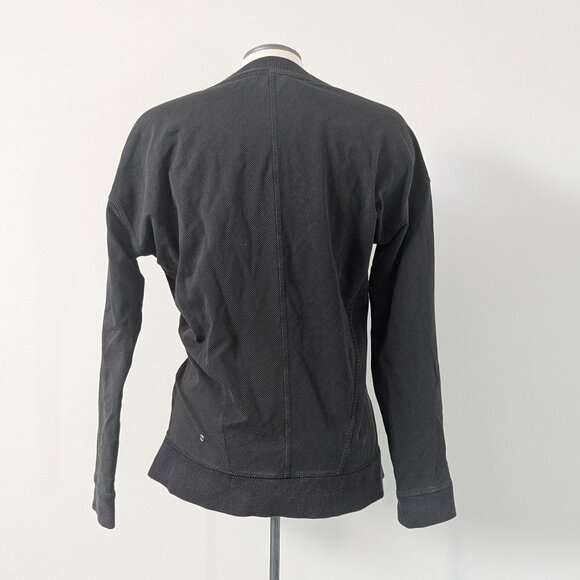 Lululemon Moto Zip Up Jacket Black Medium - Picture 4 of 4